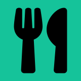 Icone Couvert pour Snack